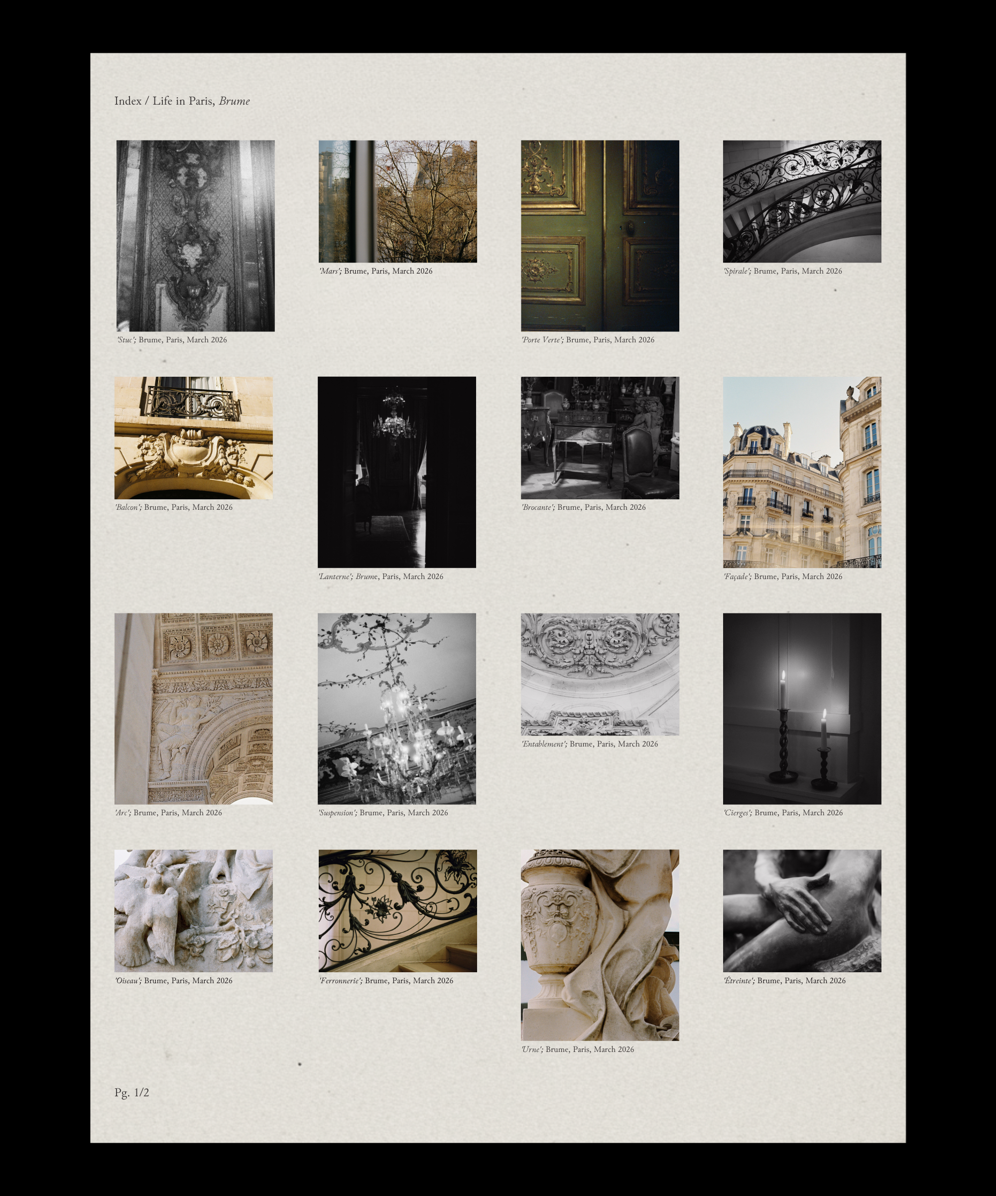 Life in Paris / Brume
